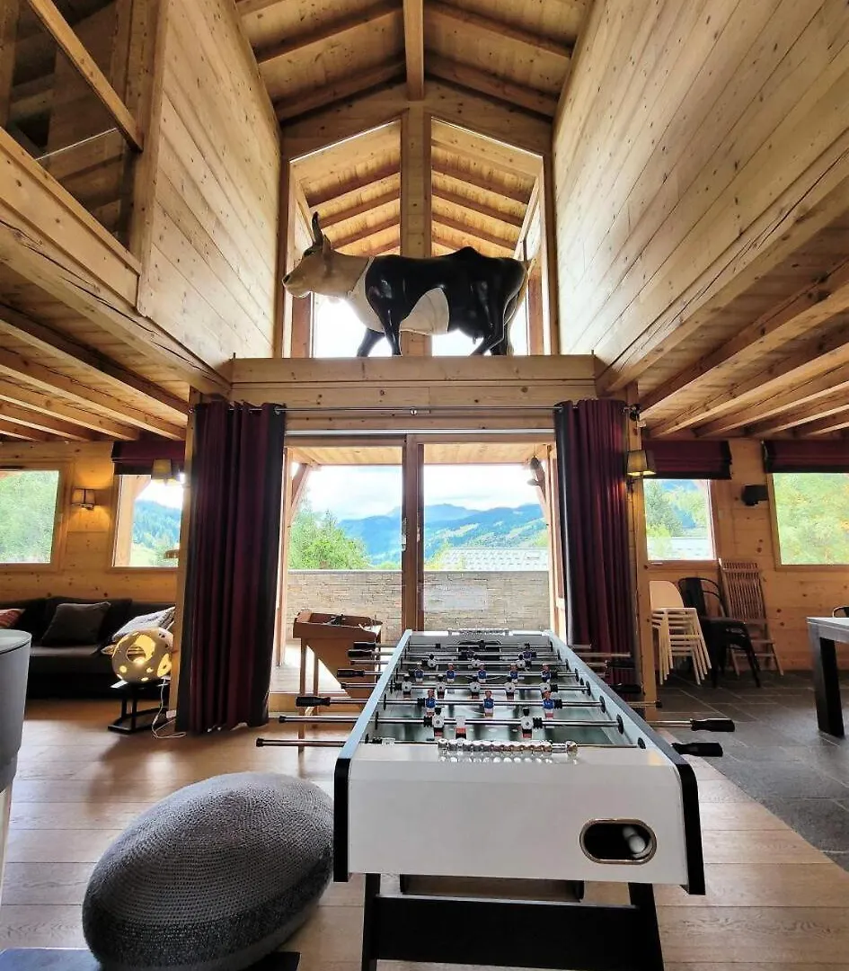 Chalet Les Sauvageons - Grand Luxe Au Coeur Des Gets, Avec Piscine & Hammam Mae-2431